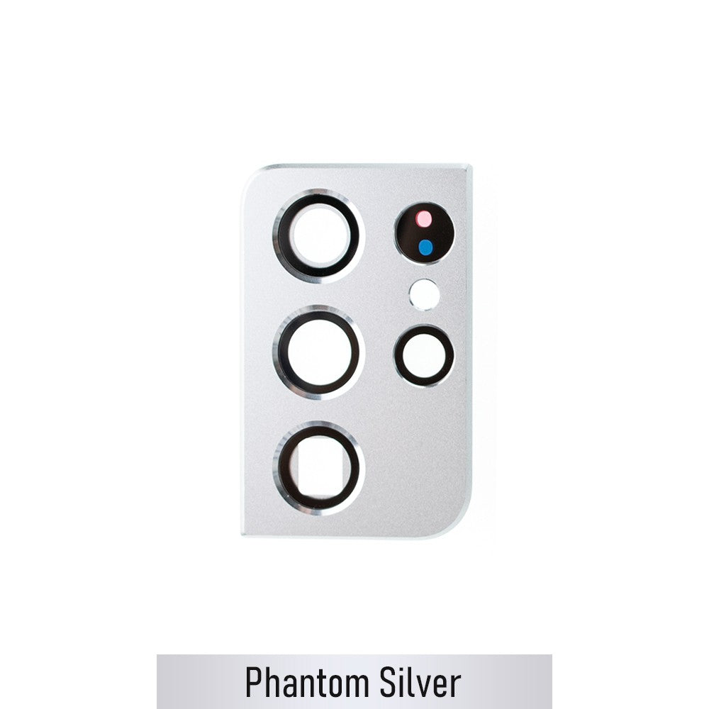 Rear Camera Lens Back Glass Cover for Samsung Galaxy S21 Ultra 5G G998-Phantom Silver Rear Camera Lens Back Glass Cover for Samsung Galaxy S21 Ultra 5G G998-Phantom Silver
